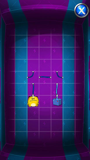 Gameplay of the Unblock electro Zappy for Android phone or tablet.