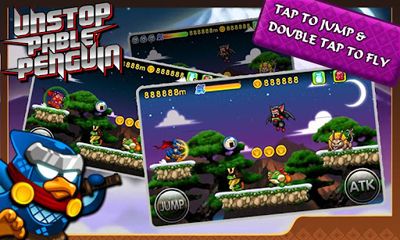 Gameplay of the Unstoppable Penguin for Android phone or tablet.
