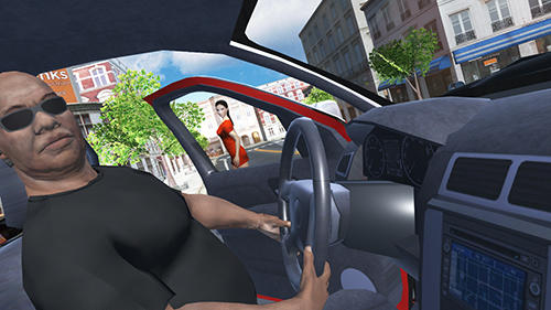 Urban car simulator - Android game screenshots.