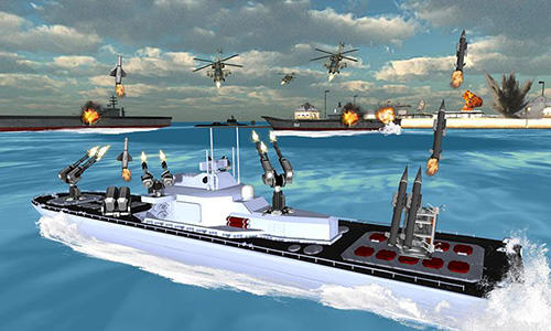 US army ship battle simulator - Android game screenshots.