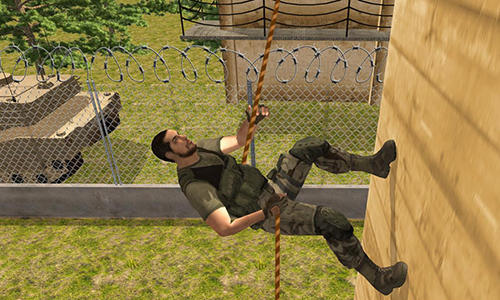 Gameplay of the US army course training school game for Android phone or tablet.