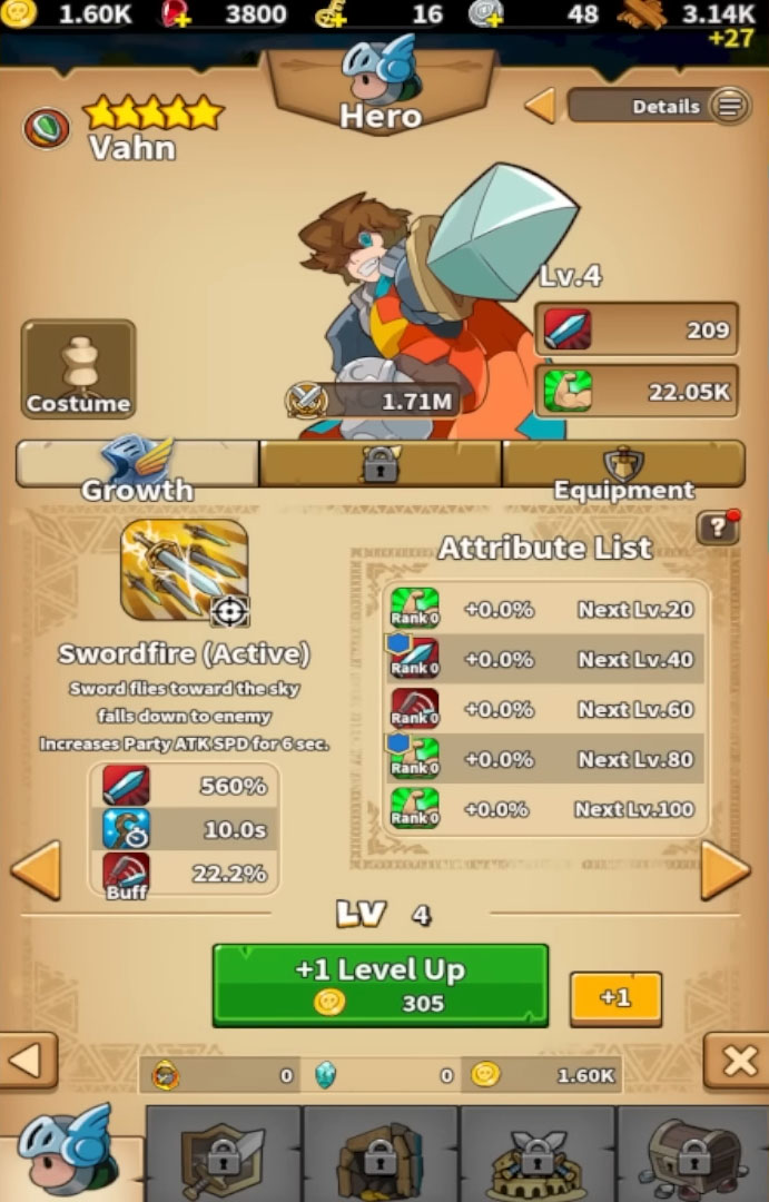 Vahn's Quest - Android game screenshots.