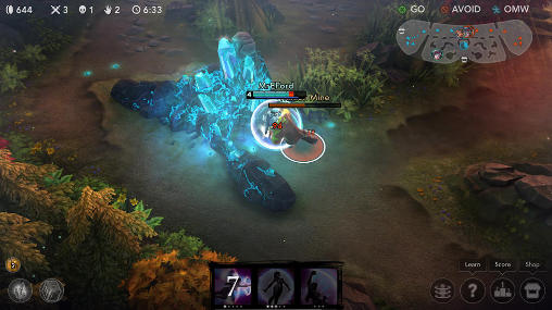 Gameplay of the Vainglory v1.5.4 for Android phone or tablet.