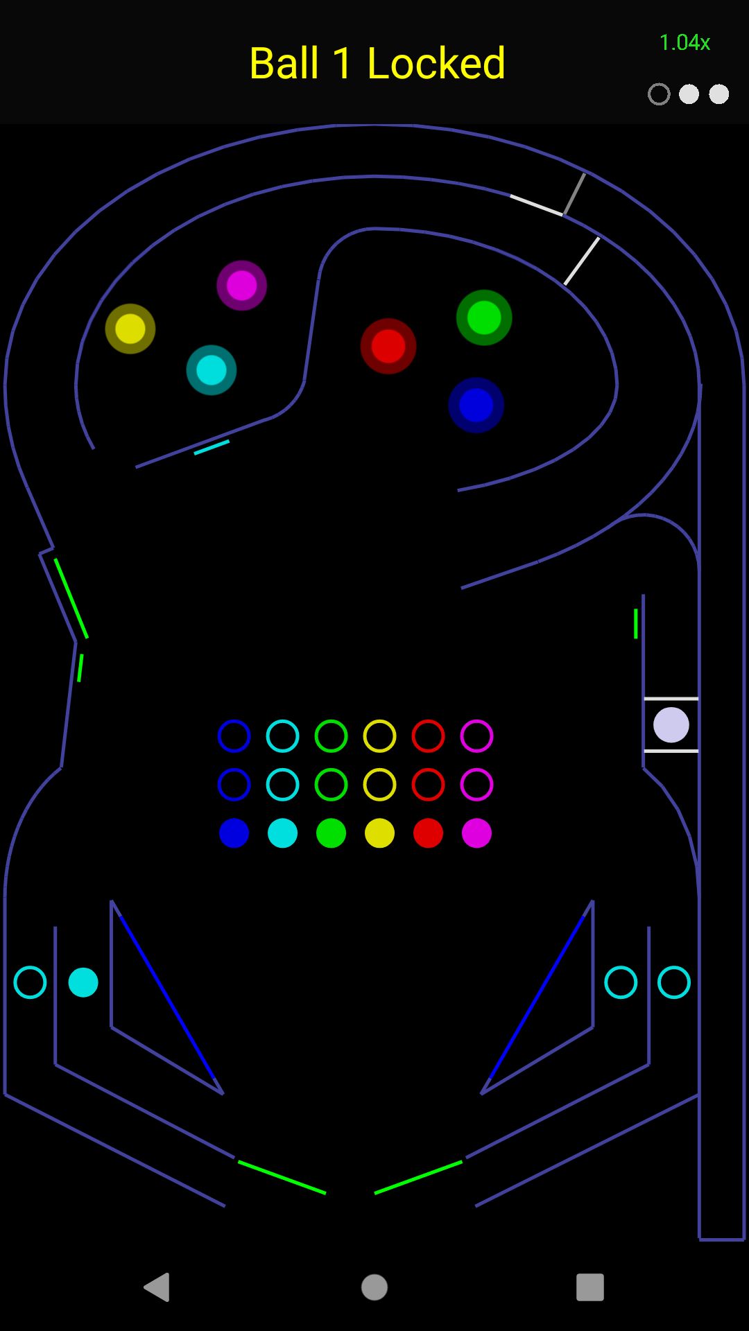 Vector Pinball - Android game screenshots.