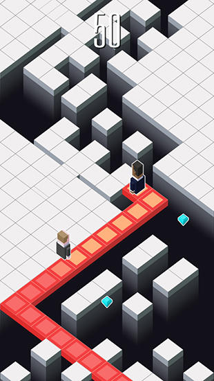 Gameplay of the Versus run for Android phone or tablet.