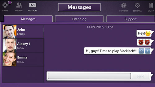 Full version of Android apk app Viber: Blackjack for tablet and phone.