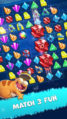 Gameplay of the Viber: Diamond rush for Android phone or tablet.