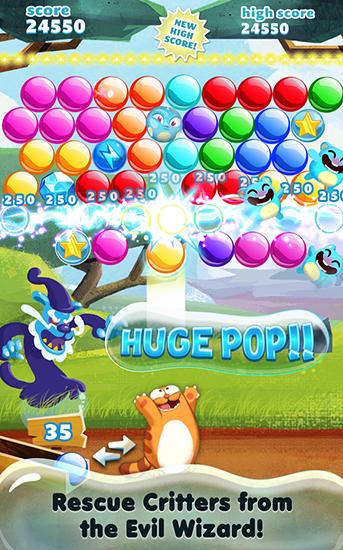 Gameplay of the Viber: Pop for Android phone or tablet.
