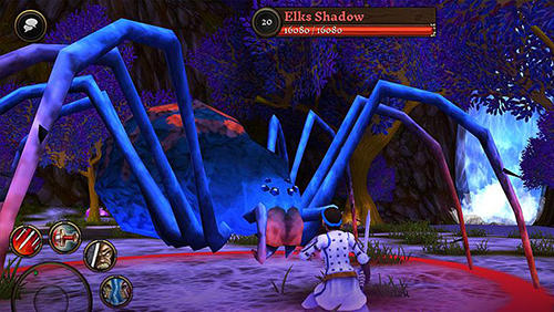 Gameplay of the Villagers and heroes 3D MMO for Android phone or tablet.