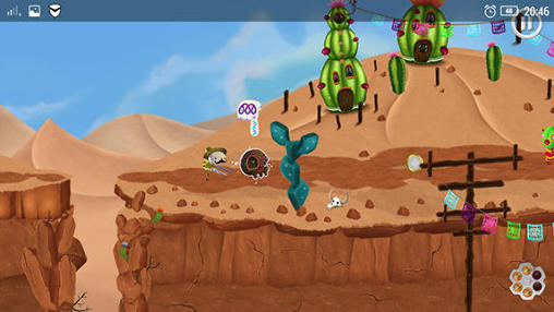 Gameplay of the Viva Sancho Villa for Android phone or tablet.