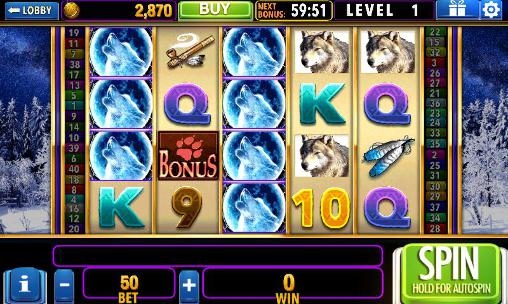 Gameplay of the Viva video slots for Android phone or tablet.