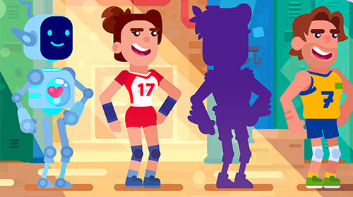 Volleyball challenge: Volleyball game - Android game screenshots.