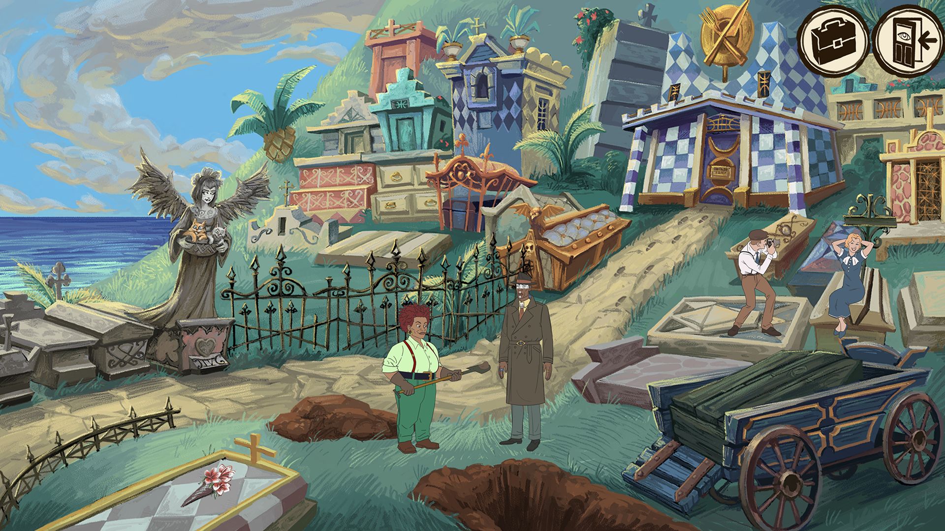 Voodoo Detective - Android game screenshots.