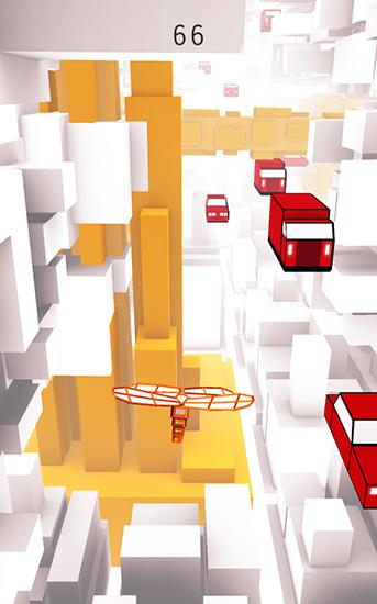 Gameplay of the Voxel fly for Android phone or tablet.