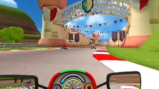VR karts: Sprint - Android game screenshots.