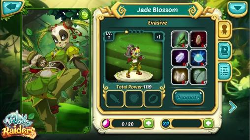 Gameplay of the Wakfu raiders for Android phone or tablet.