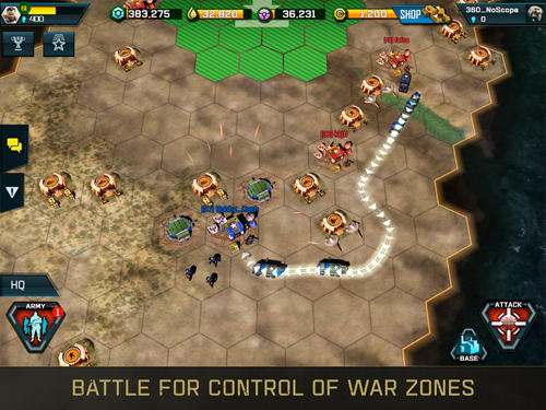War commander: Rogue assault - Android game screenshots.