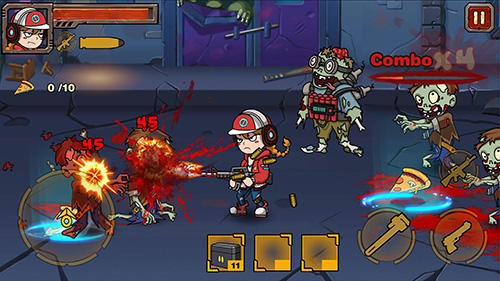War of zombies: Heroes - Android game screenshots.