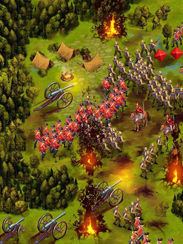 War spirit: Clan wars - Android game screenshots.
