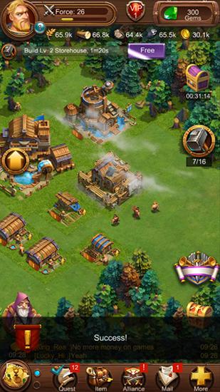 Gameplay of the War ages: Legend of kings for Android phone or tablet.