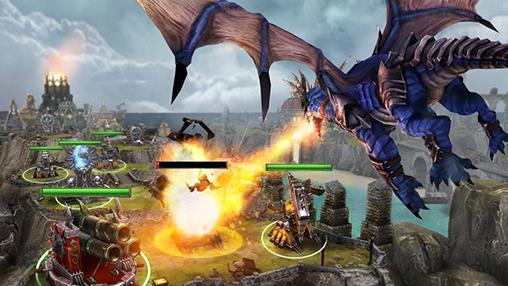 Gameplay of the War dragons for Android phone or tablet.