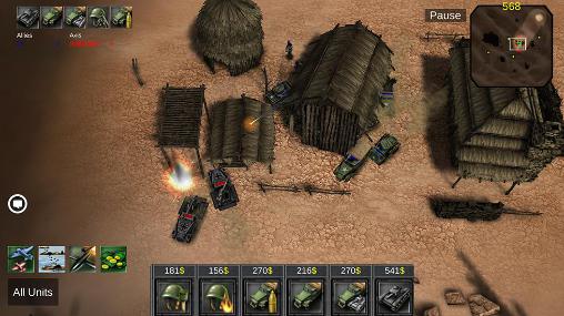 Gameplay of the War of glory: Blitz for Android phone or tablet.