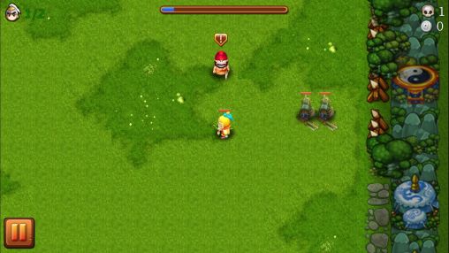 Gameplay of the War of kings for Android phone or tablet.