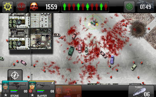 Gameplay of the War of the zombie for Android phone or tablet.