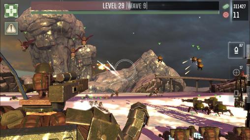 Gameplay of the War tortoise for Android phone or tablet.