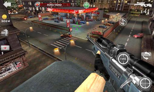 Gameplay of the Warfare sniper 3D for Android phone or tablet.