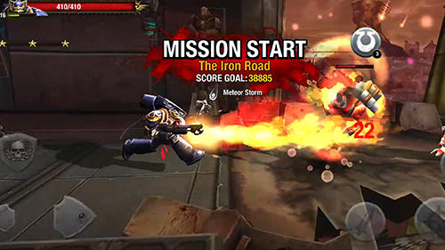 Warhammer 40,000: Carnage rampage - Android game screenshots.