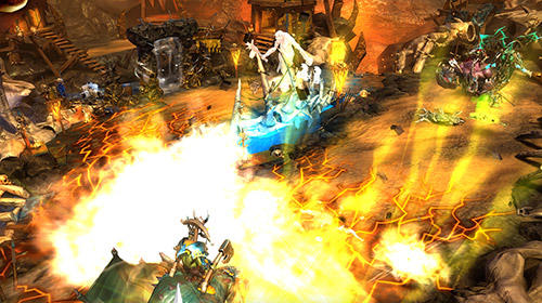 Warhammer. Age of Sigmar: Realm war - Android game screenshots.