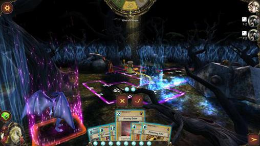 Gameplay of the Warhammer: Arcane magic for Android phone or tablet.