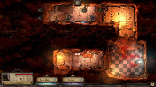 Gameplay of the Warhammer quest for Android phone or tablet.