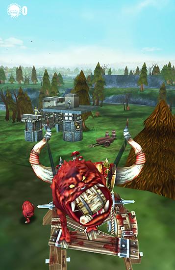 Gameplay of the Warhammer: Snotling fling for Android phone or tablet.