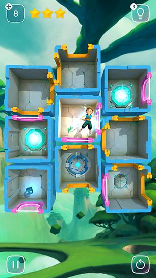 Gameplay of the Warp shift for Android phone or tablet.
