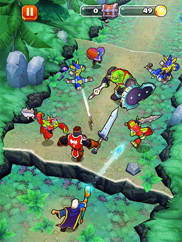 Gameplay of the Warrior legend for Android phone or tablet.