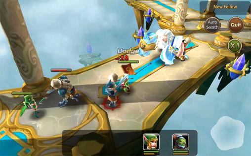 Gameplay of the Warriors destiny for Android phone or tablet.