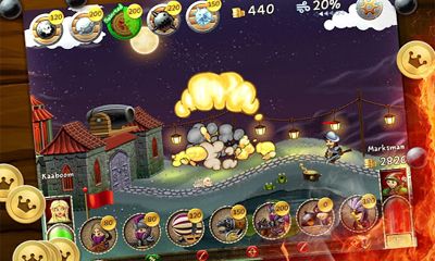 Gameplay of the Wars Online for Android phone or tablet.