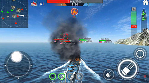 Warship age - Android game screenshots.