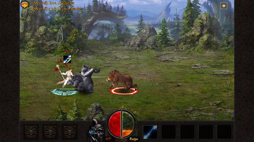 Gameplay of the Wartune: Hall of heroes for Android phone or tablet.