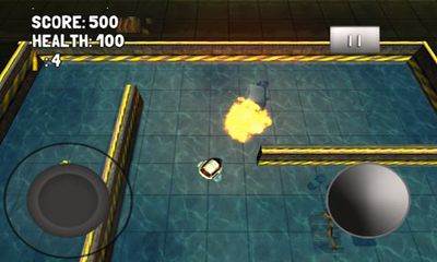 Gameplay of the Water Wars for Android phone or tablet.