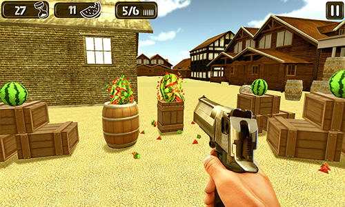 Watermelon shooting 2018 - Android game screenshots.