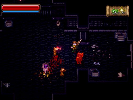 Gameplay of the Wayward souls for Android phone or tablet.