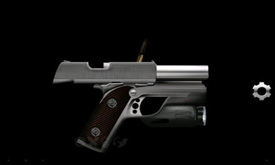 Gameplay of the Weaphones Firearms Simulator for Android phone or tablet.