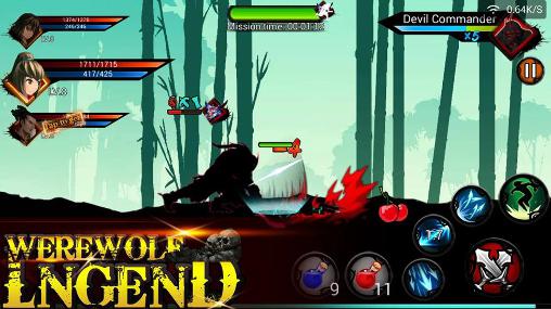 Gameplay of the Werewolf legend for Android phone or tablet.