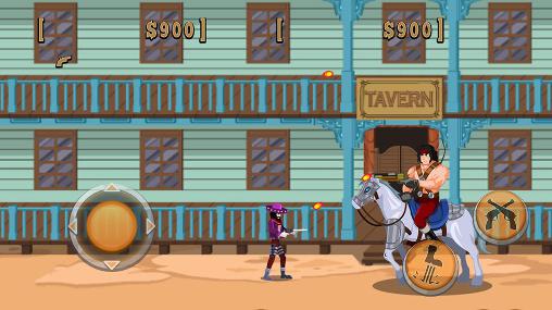 Gameplay of the West rider for Android phone or tablet.