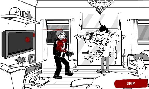 Gameplay of the Whack the burglars: Robbers for Android phone or tablet.