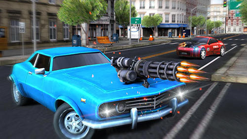 Gameplay of the Whirlpool car: Death race for Android phone or tablet.