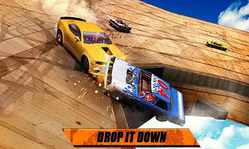 Gameplay of the Whirlpool car derby 3D for Android phone or tablet.